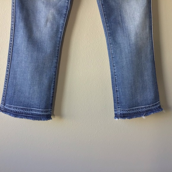 7 FOR ALL MANKIND Cropped Boot Jeans -Size 29 - Picture 4 of 4